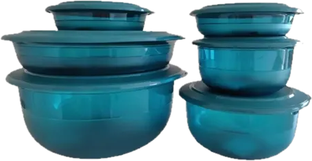 Jogo de potes Tupperware